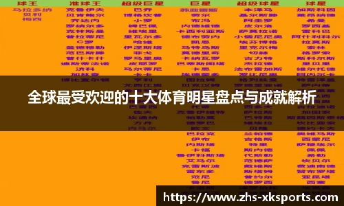 全球最受欢迎的十大体育明星盘点与成就解析
